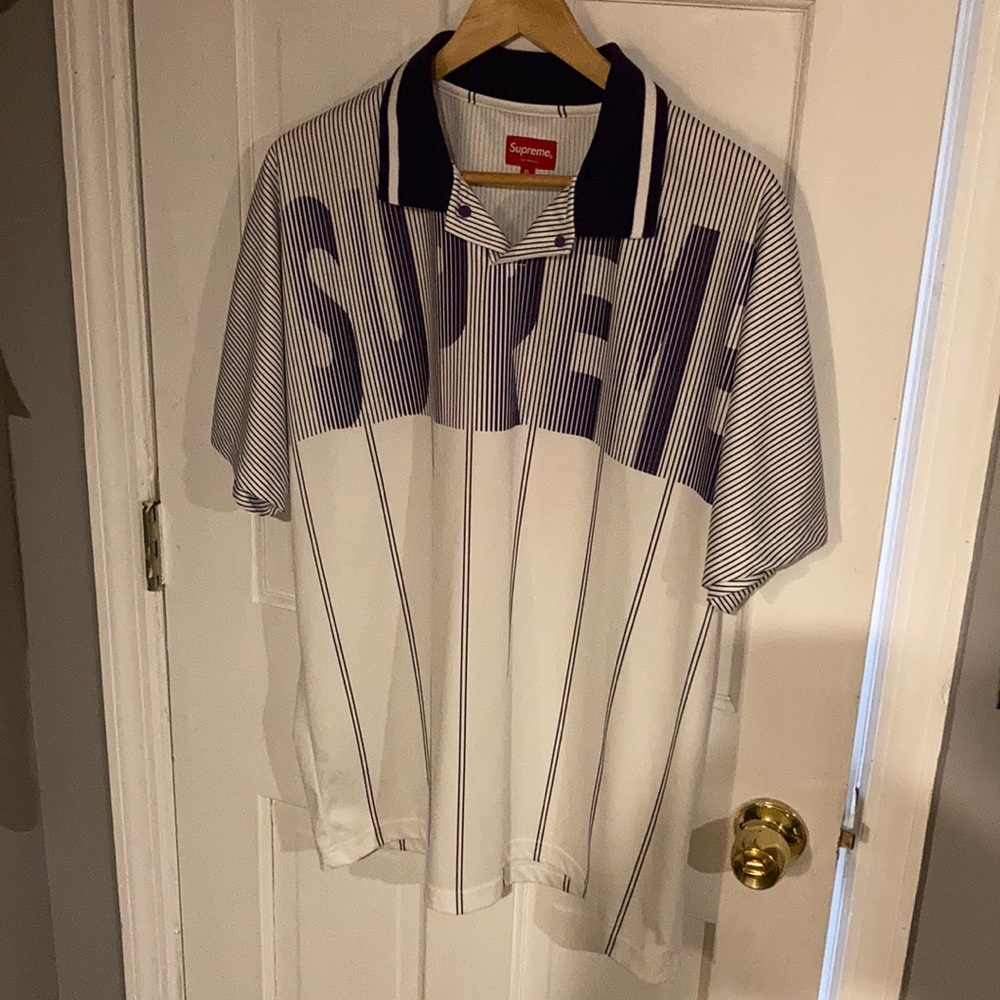 Supreme soccer polo brand new